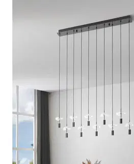 Svietidlá Eglo 390494 - LED luster na lankách COMAREIRA 10xLED/2,6W/230V 2200/3000/4000K chróm 390494
