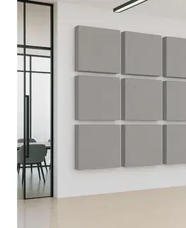 Obrazy Pyrotek Akustický panel SILENCE 58x58 cm sivý 17075-AP-002