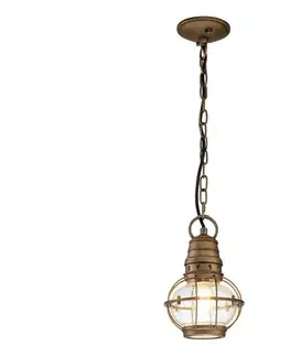 Svietidlá Elstead Kichler KL-BRIDGEPOINT8S-NBR - Vonkajší luster BRIDGEPOINT 1xE27/60W/230V IP44 KL-BRIDGEPOINT8S-NBR