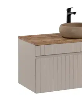 Skrinky s umývadlom ArtCom Kúpeľňová skrinka s umývadlom a doskou ICONIC Cashmere DU100/1 | 100 cm