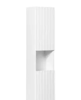 Skrinky do kúpeľne ArtCom Vysoká skrinka do kúpeľne NOVA White 80-03-2D
