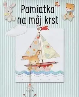 Denník dieťatka Pamiatka na môj krst - modrá (3. vydanie) - Sophie Piperová