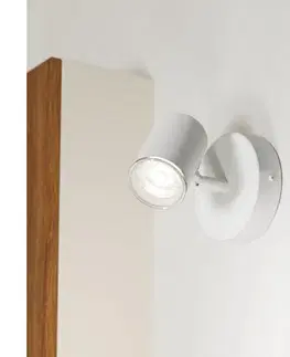 Svietidlá Eglo 901961 - Kúpeľňové nástenné bodové svietidlo CONSUMA 1xGU10/5W/230V IP44 biela 901961