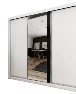 Šatníkové skrine Skriňa Top 31 250 Biely