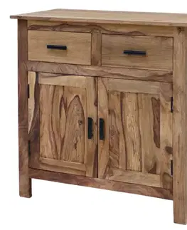 Komody Komoda Rami 90x90x45 indický masív palisander