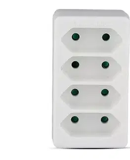 Predlžovacie káble  Rozbočovacia zásuvka 4x2,5A/230V 8803