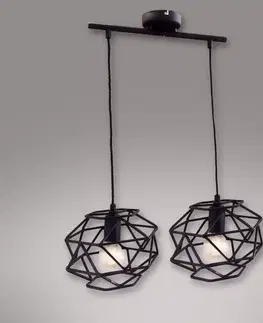 Moderné lampy do obývačky Lampa Cage 2700/Z-B-2 LW2