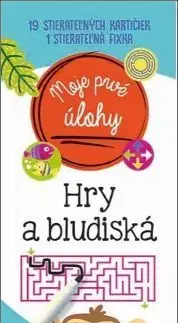 Nalepovačky, vystrihovačky, skladačky Moje prvé úlohy - Hry a bludiská