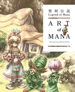 Umenie - ostatné Legend of Mana: The Art of Mana--30th Anniversary Edition - Qbist Inc.,Square Enix