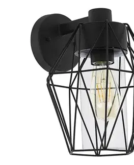 Záhradné lampy Eglo 97226 - Vonkajšie nástenné svietidlo CANOVE 1xE27/60W/230V 97226