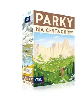 Cestovné hry Albi Hra Parky: Na cestách (zjednodušená cestovná hra)