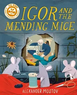 Leporelá, krabičky, puzzle knihy Igor and the Mending Mice - Alexander Mostov