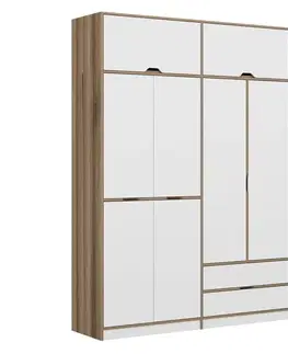 Šatňové skrine Šatníková skriňa Elina - 8912