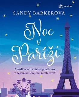 Romantická beletria Noc v Paríži - Sandy Barker