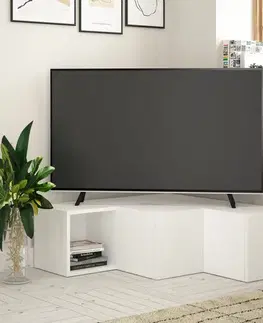 TV stolíky TV stolík Compact - White