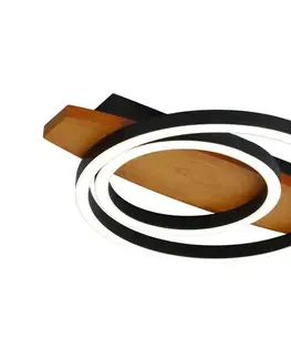 Svietidlá BRILAGI - LED stropné svietidlo PLANK LED/28W/230V 4000K 30x40 cm, drevené BRJF0034W-2