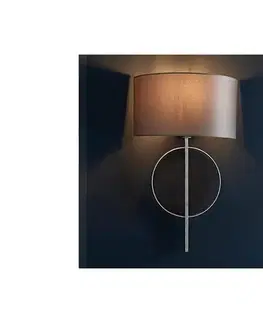 Svietidlá Endon 95214 - Nástenné svietidlo 1xE27/10W/230V sivé 95214