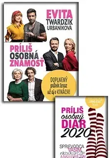 Slovenská beletria SET Príliš osobná známosť + Príliš osobný diár 2020 - Evita Twardzik Urbaníková