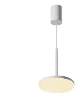 Svietidlá Maytoni P076PL-L12W3K-W - LED Luster na lanku PLATO LED/12W/230V 3000K biela P076PL-L12W3K-W