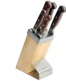 Sady nožov Kinekus Nože so stojanom, 6-dielna sada, TITANIUM