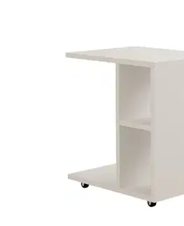 Konferenčné stolíky Príručný stolík / Odkladací stolík Amy - White