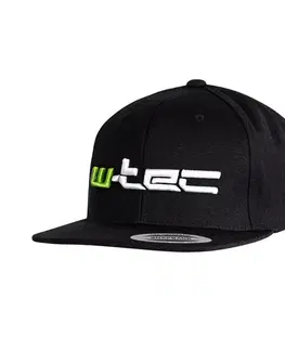 Šiltovky Šiltovka W-TEC Russjack čierna so zeleno-bielym logom