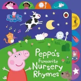 Leporelá, krabičky, puzzle knihy Peppa Pig: Peppa’s Favourite Nursery Rhymes