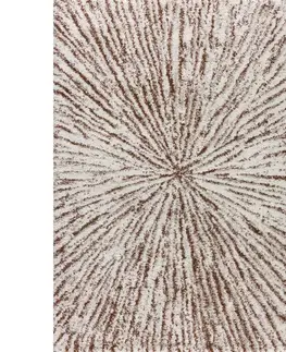 Koberce Koberec Softness krémová/hnedá 160x230cm