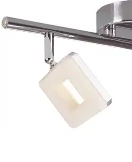 Nástenné svetlá Nástenná lampa s LED pásikom 2X5W chróm CYNTHIA