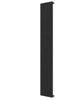 Radiátory do kúpeľne INVENA - Teleso dekoratívne, vertikálne mono 1800x480 čierne; UG-10-C18-A
