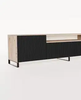 TV stolíky ArtAdrk TV stolík NOEMI | dub artisan / čierna