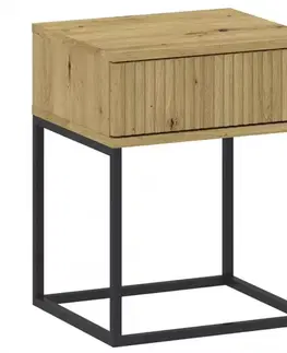 Všetky produkty Nočný stolík 1S nízky-40 bez rukovätí artisan