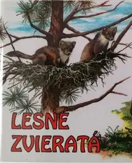 Leporelá, krabičky, puzzle knihy Lesné zvieratá - Alena Pokorná