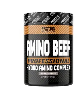 Hovädzie + Pečeňové Amino Beef Professional - Protein Nutrition 300 tbl.