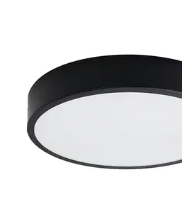 Svietidlá  SL.1244 - LED stropné svietidlo ONYX LED/32W/230V priemer 40 cm čierne SL.1244