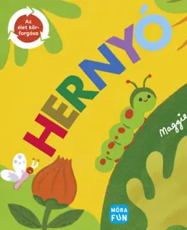 Leporelá, krabičky, puzzle knihy Hernyó - Az élet körforgása - Maggie Li