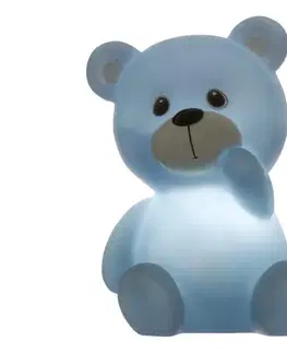 Svietidlá Atmosphera - LED Detské nočné svetlo TEDDY LED/3xLR44 modré 8590828020042
