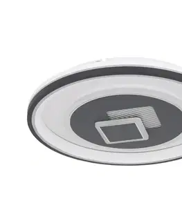 Svietidlá Globo 48454-46 - LED stmievateľné stropné svietidlo SUNDI 46W/230V 2700-6000K pr. 50 cm + diaľkový ovládač 48454-46