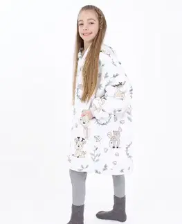 Dámske mikiny MKLozkoviny.sk Baránková mikina mikroplyš – Bambi veľkosť S detská