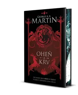 Sci-fi a fantasy Oheň a krv (špeciálne vydanie) - George R.R. Martin,Jana Pernišová,Lucia Halová