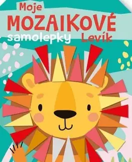 Nalepovačky, vystrihovačky, skladačky Levík - moje mozaikové samolepky
