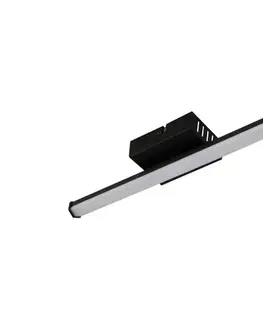 Svietidlá Globo 67342-6 - LED Stropné svietidlo KIRINA LED/6W/230V 3000K čierna 67342-6