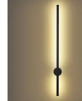 LED osvetlenie BRILAGI - LED vonkajšie nástenné svietidlo AURA LED/12W/230V 3000K IP54 čierne BRI259