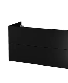 Kúpeľňový nábytok Mereo Siena, kúpeľňová skrinka 100 cm, čierna mat CN442S