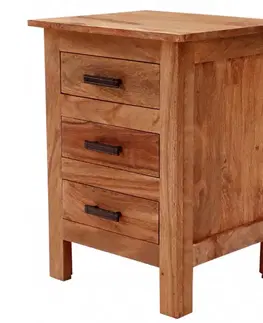 Nočné stolíky Nočný stolík 45x60x40 Rami indický masív palisander