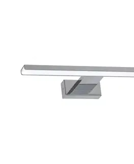 Kúpeľňové zrkadlá  Kúpeľňové nástenné LED svietidlo SHINE, 7 W, 230 V, 30 cm, IP44, lesklý chróm ML028