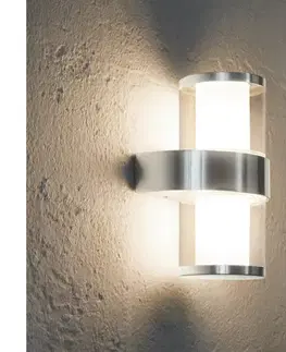 Záhradné lampy Eglo 94799 - Vonkajšie nástenné svietidlo BEVERLY 1 2xLED/3,7W/230V IP44 94799