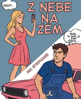 Romantická beletria Z nebe na zem - Mia Stephanie
