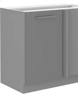 Kuchynské skrinky stojace Kuchynská skrinka Grey 105ND 1F BB