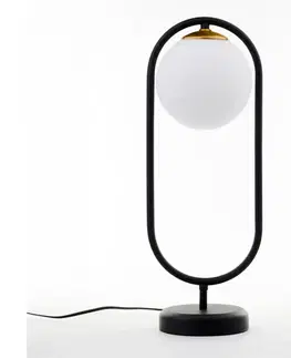 Lampy Jupiter 2044 - Stolná lampa IGON 1xE14/40W/230V čierna 2044
